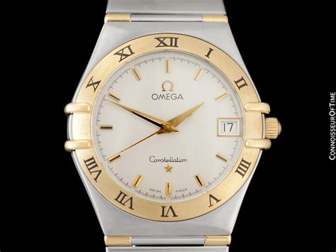 omega constellation stainless steel mens watch|Omega Constellation price guide.